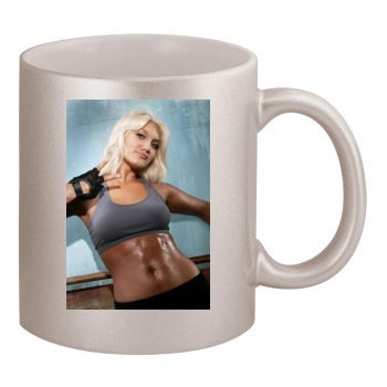 Brooke Hogan 11oz Metallic Silver Mug