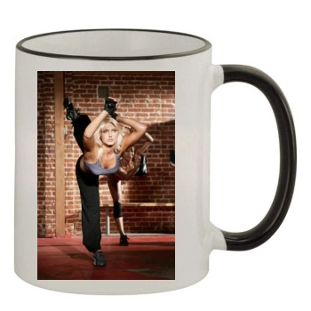 Brooke Hogan 11oz Colored Rim & Handle Mug