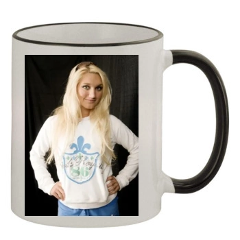 Brooke Hogan 11oz Colored Rim & Handle Mug