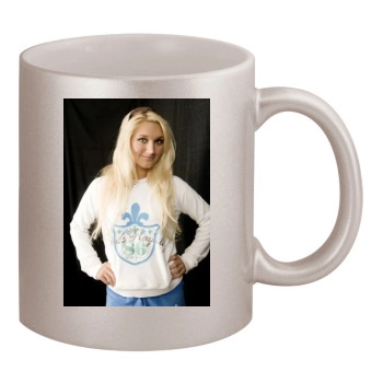 Brooke Hogan 11oz Metallic Silver Mug