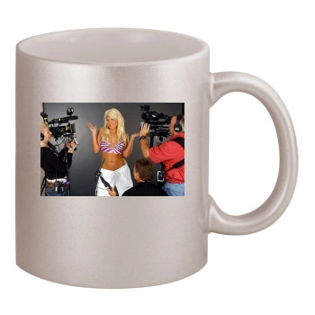 Brooke Hogan 11oz Metallic Silver Mug