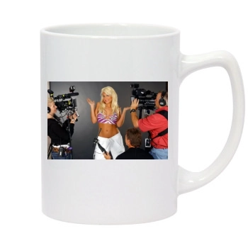 Brooke Hogan 14oz White Statesman Mug