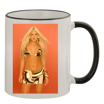 Brooke Hogan 11oz Colored Rim & Handle Mug