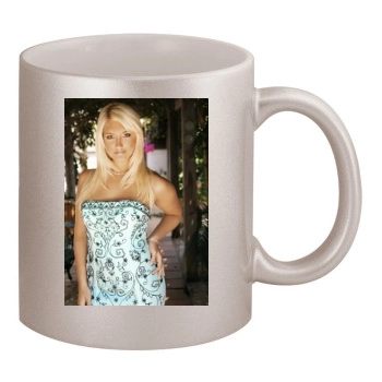 Brooke Hogan 11oz Metallic Silver Mug