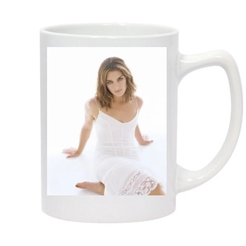 Brooke Shields 14oz White Statesman Mug