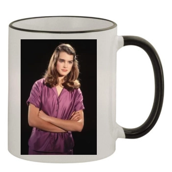 Brooke Shields 11oz Colored Rim & Handle Mug