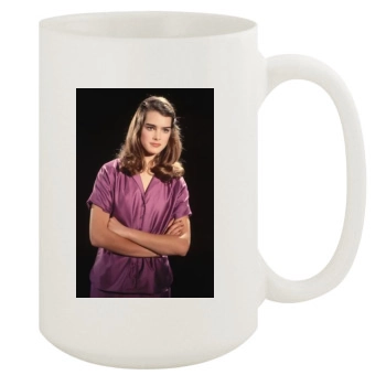 Brooke Shields 15oz White Mug