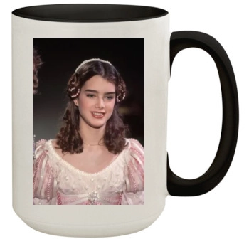 Brooke Shields 15oz Colored Inner & Handle Mug