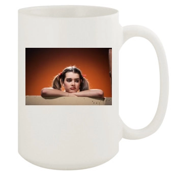 Brooke Shields 15oz White Mug