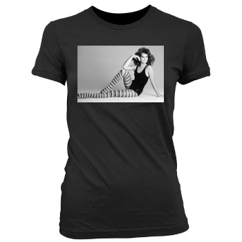 Brooke Shields Women's Junior Cut Crewneck T-Shirt