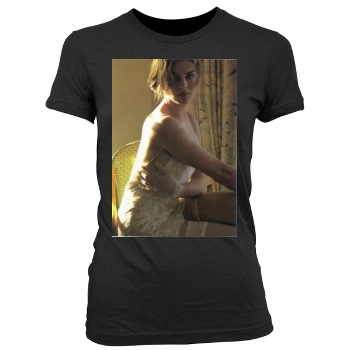 Brooke Shields Women's Junior Cut Crewneck T-Shirt