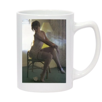 Brooke Shields 14oz White Statesman Mug