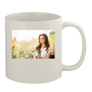 Brooke Shields 11oz White Mug