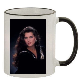 Brooke Shields 11oz Colored Rim & Handle Mug