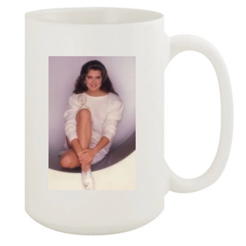 Brooke Shields 15oz White Mug