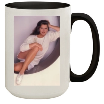 Brooke Shields 15oz Colored Inner & Handle Mug