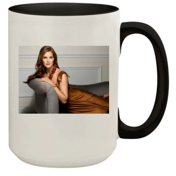 Brooke Shields 15oz Colored Inner & Handle Mug