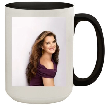 Brooke Shields 15oz Colored Inner & Handle Mug