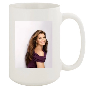 Brooke Shields 15oz White Mug