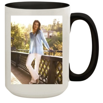 Brooke Shields 15oz Colored Inner & Handle Mug