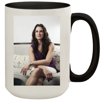 Brooke Shields 15oz Colored Inner & Handle Mug