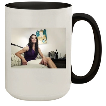 Brooke Shields 15oz Colored Inner & Handle Mug