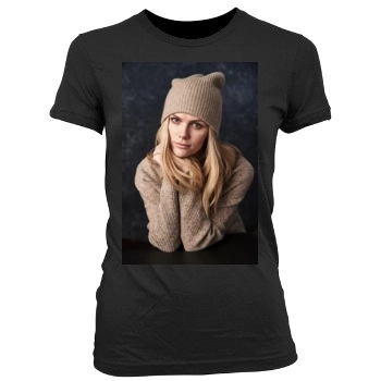 Brooklyn Decker Women's Junior Cut Crewneck T-Shirt