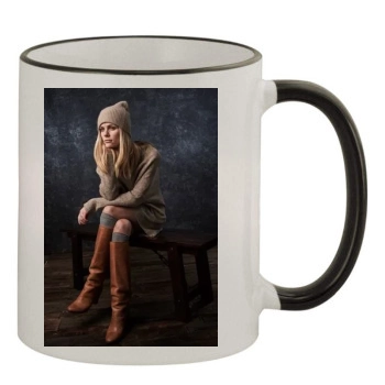 Brooklyn Decker 11oz Colored Rim & Handle Mug