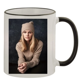 Brooklyn Decker 11oz Colored Rim & Handle Mug