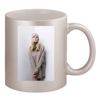 Brooklyn Decker 11oz Metallic Silver Mug