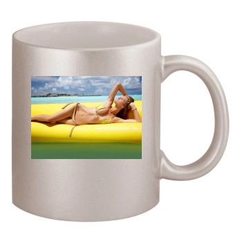 Brooklyn Decker 11oz Metallic Silver Mug