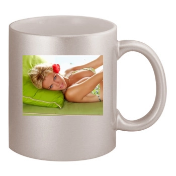 Brooklyn Decker 11oz Metallic Silver Mug