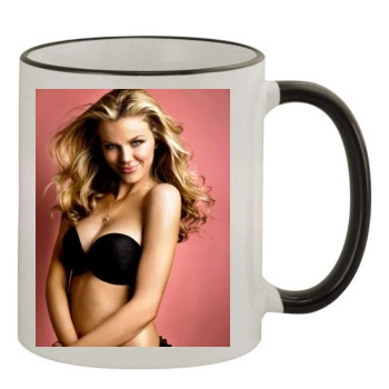 Brooklyn Decker 11oz Colored Rim & Handle Mug