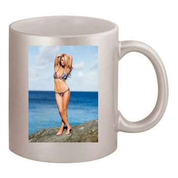 Brooklyn Decker 11oz Metallic Silver Mug