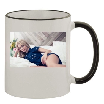 Bryana Holly 11oz Colored Rim & Handle Mug