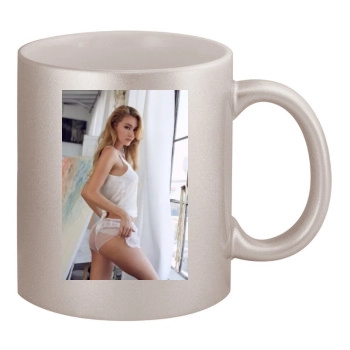 Bryana Holly 11oz Metallic Silver Mug