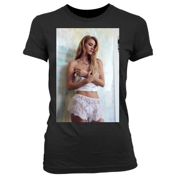 Bryana Holly Women's Junior Cut Crewneck T-Shirt