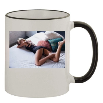 Bryana Holly 11oz Colored Rim & Handle Mug