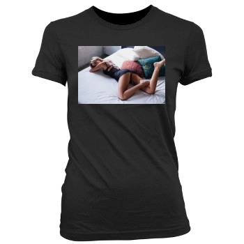 Bryana Holly Women's Junior Cut Crewneck T-Shirt