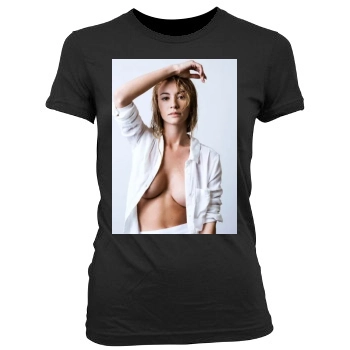 Bryana Holly Women's Junior Cut Crewneck T-Shirt