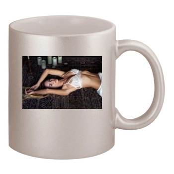 Bryana Holly 11oz Metallic Silver Mug