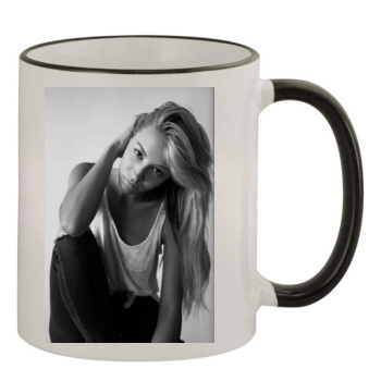 Bryana Holly 11oz Colored Rim & Handle Mug