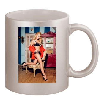 Bryana Holly 11oz Metallic Silver Mug