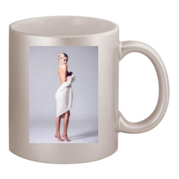 Bryana Holly 11oz Metallic Silver Mug