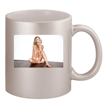 Bryana Holly 11oz Metallic Silver Mug