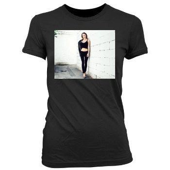 Bryana Holly Women's Junior Cut Crewneck T-Shirt