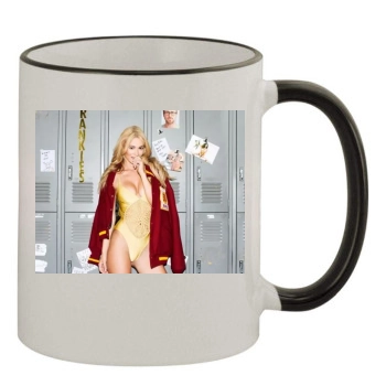 Bryana Holly 11oz Colored Rim & Handle Mug