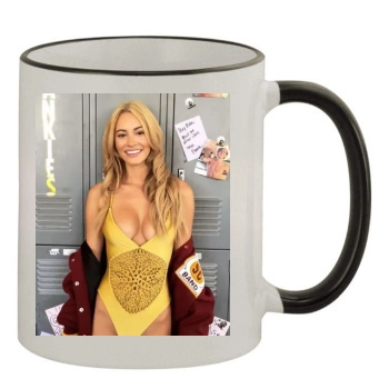 Bryana Holly 11oz Colored Rim & Handle Mug