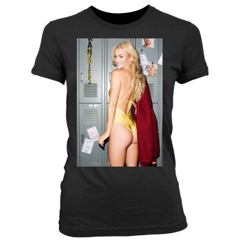 Bryana Holly Women's Junior Cut Crewneck T-Shirt