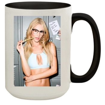 Bryana Holly 15oz Colored Inner & Handle Mug